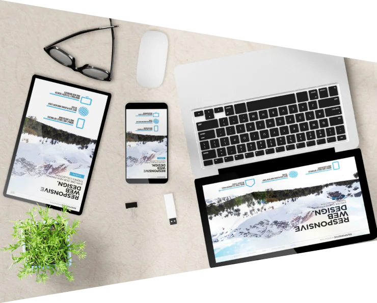Responsive Website auf mehreren Endgeraeten