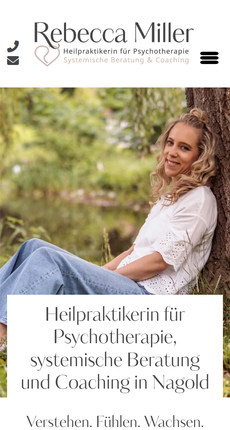 Website von Rebecca Miller